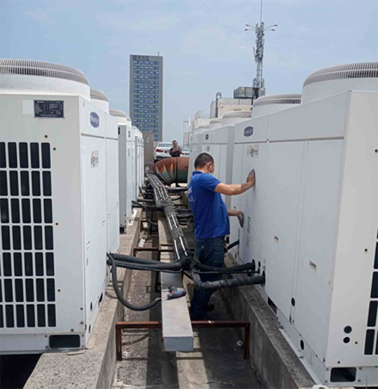 乌达中央空调制热和不制冷系统维修方法